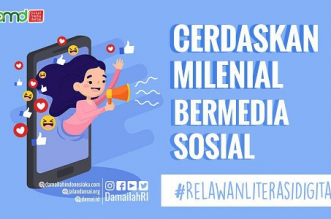 Relawan Literasi Digital: Cerdaskan Milenial Bermedia Sosial