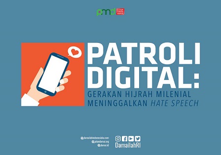 Patroli Digital; Gerakan Hijrah Milenial Meninggalkan Hate Speech