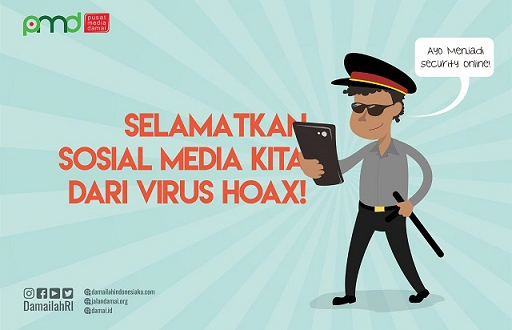 Selamatkan Sosial Media Kita dari Virus Hoax! Ayo Menjadi Security Online