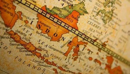 Map Of Indonesia Large