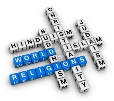 World Religions Christianity Islam Judaism Buddhism And Hinduism