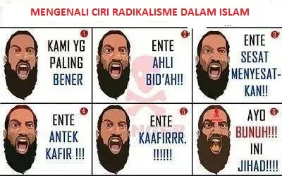6 Tahap Ajaran Wahabi