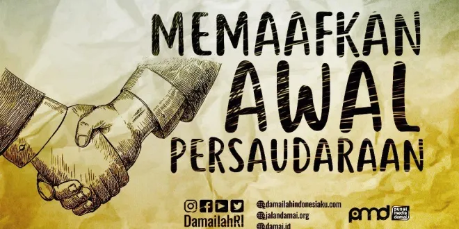 Memaafkan, Awal dari Persaudaraan