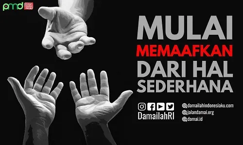 Mulai Memaafkan dari Hal yang Sederhana