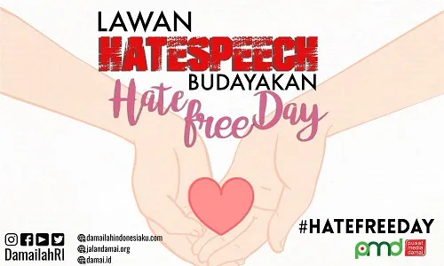 Melawan Hate Speech dengan Gerakan Hate Free Day