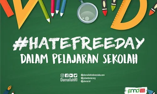 Penguatan Literasi Hate Free Day dalam Pembelajaran Sekolah