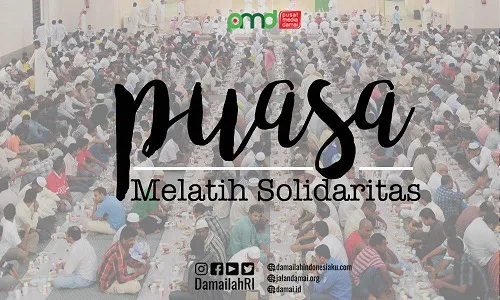 Puasa Melatih Solidaritas Umat