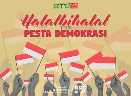 Halalbihalal Pasca Pesta Demokrasi