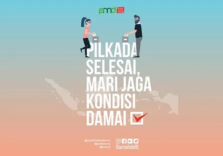 Pilkada Selesai, Mari Jaga Kondisi Damai