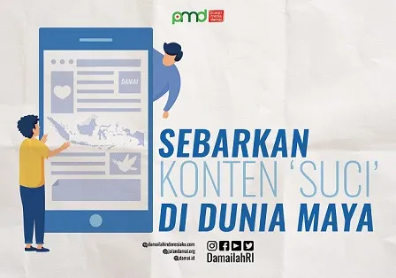 Berani Menyebarkan Konten ‘Suci’ di Dunia Maya