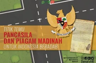 Titik Temu Pancasila dan Piagam Madinah untuk Indonesia Beradab