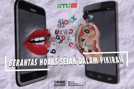 Berantas Hoaks Sejak dalam Pikiran