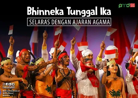 Bhineka Tunggal Ika Selaras dengan Ajaran Agama