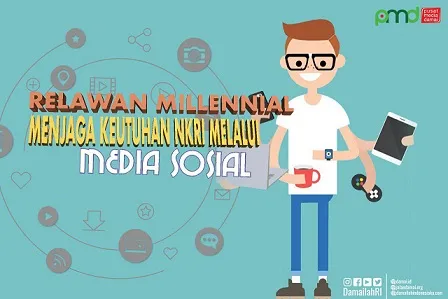 Relawan Millenial: Menangkal Petaka di Dunia Maya