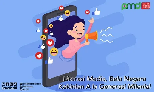 Literasi Media, Bela Negara Kekinian A la Generasi Milenial