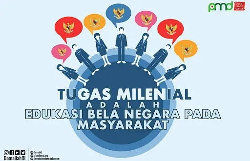 Tugas Milenial adalah Edukasi Bela Negara pada Masyarakat