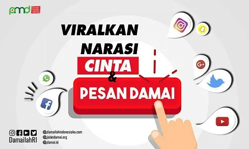 Viralkan Narasi Cinta di Medsos; Cara Santun Lawan Hate Speech