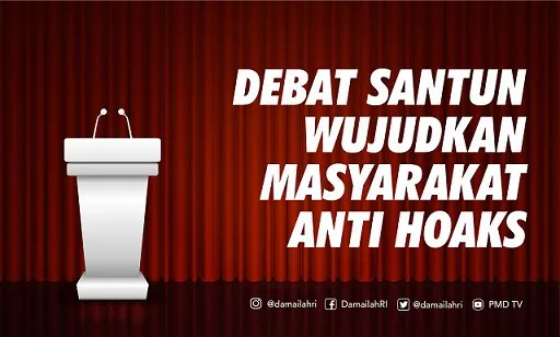 Debat Santun Wujudkan Masyarakat Anti Hoaks