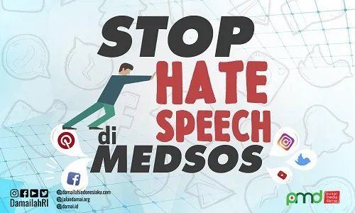 Stop Ujaran Kebencian di Sosmed