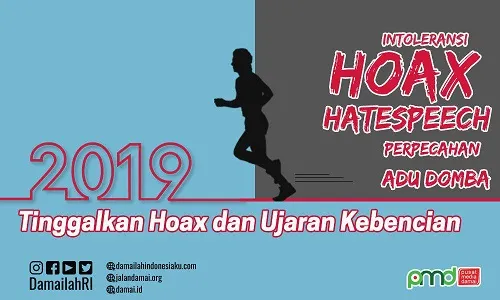 2019 Ganti Pola Pikir, Tinggalkan Hoaks Dan Ujaran Kebencian