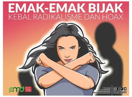 Emak-Emak Bijak Kebal Radikalisme dan Hoax