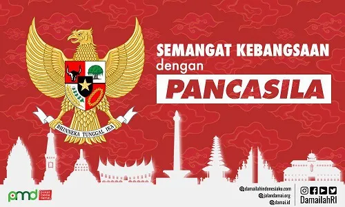 Menumbuhkan Semangat Kebangsaan Dengan Pancasila