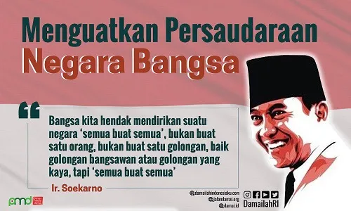 Menguatkan Spirit Persaudaraan Negara Bangsa (Nation State)