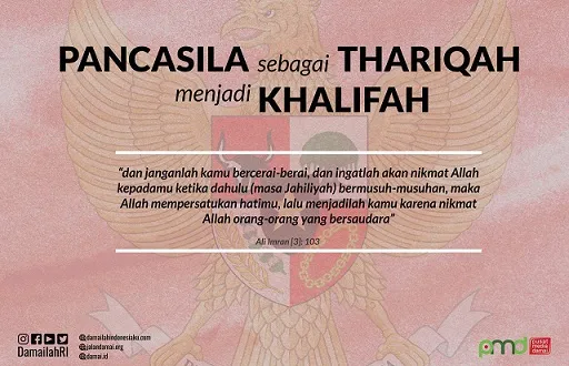 Pancasila sebagai Thariqah Menjadi Khalifah