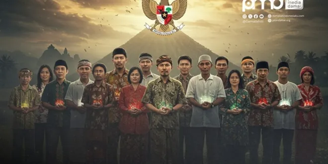 Melawan Damai dengan Kebencian ? Pancasila Menjawabnya Dengan Kasih Dan Keberanian