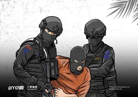 Densus 88 Tangkap 4 Pendukung ISIS Penyebar Propaganda Terorisme di Medsos; Bukti Terorisme Masih Nyata